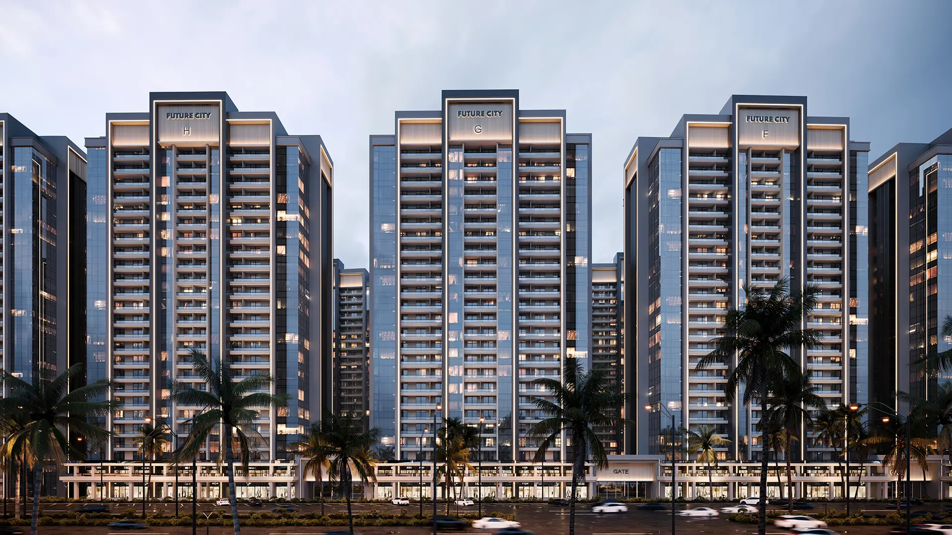eleven towers