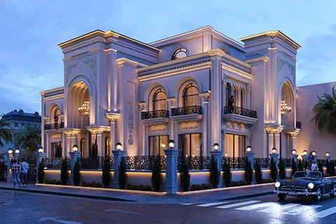 classic villa